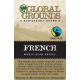 100 Fair Trade ESE Coffee Pods - French Roast Global Grounds